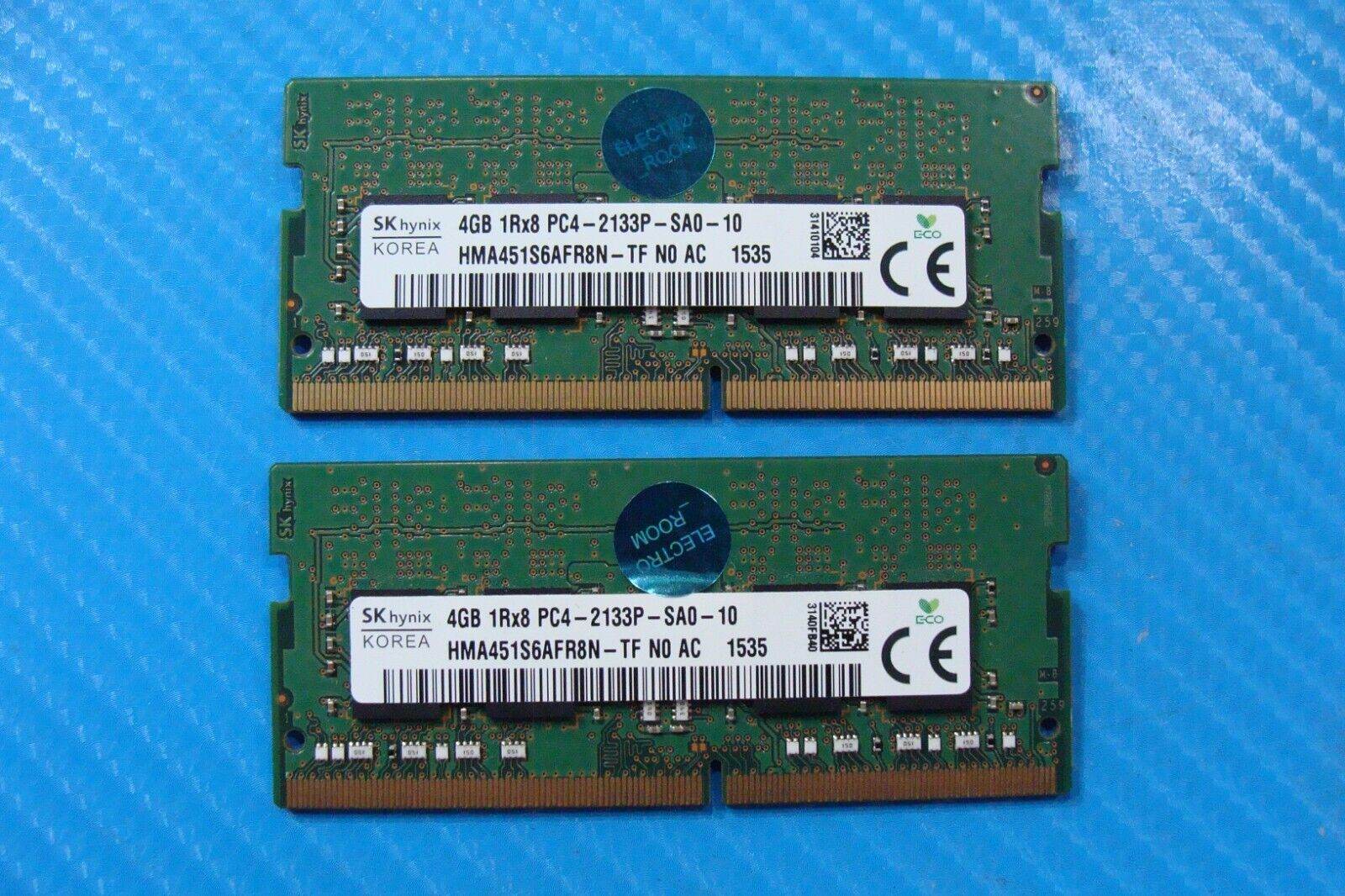 Dell 15 R2 SK Hynix 8GB 2x4GB 1Rx8 PC4-2133P Memory RAM SO-DIMM HMA451S6AFR8N-TF