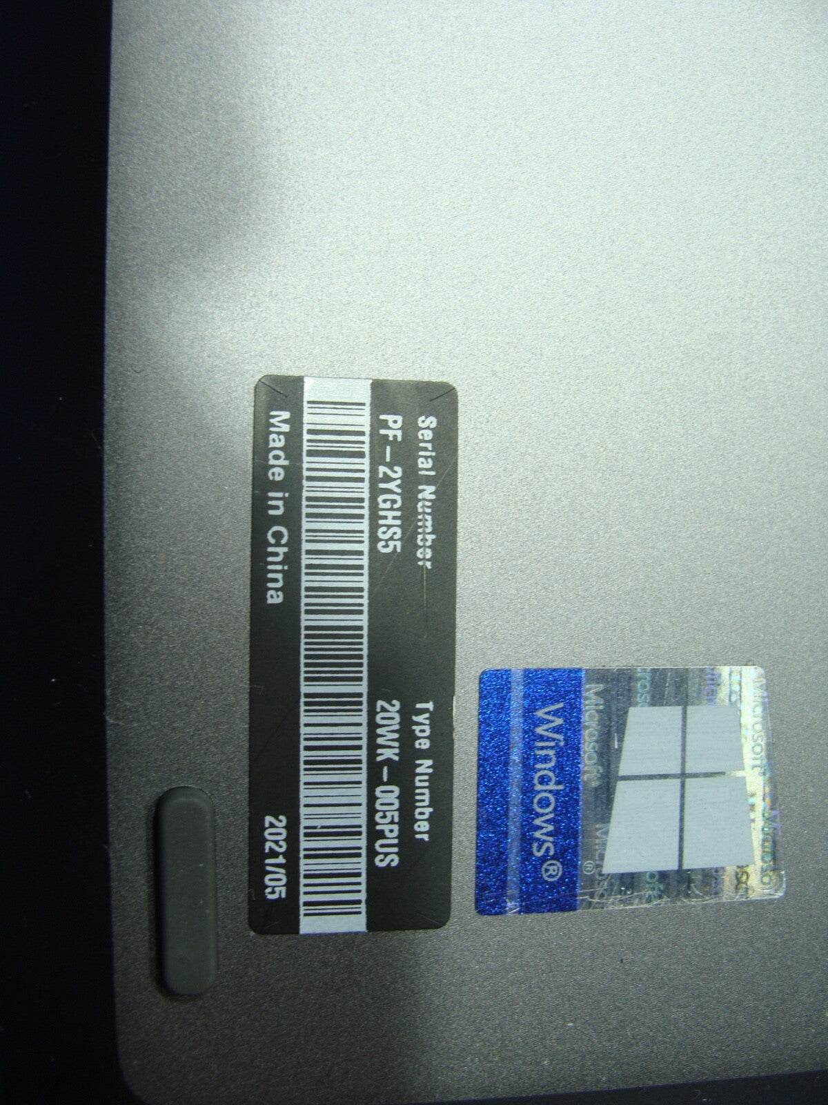 Lenovo ThinkPad X13 Gen 2 i5-1145G7 256GB SSD 99% Battery + OEM Adapter