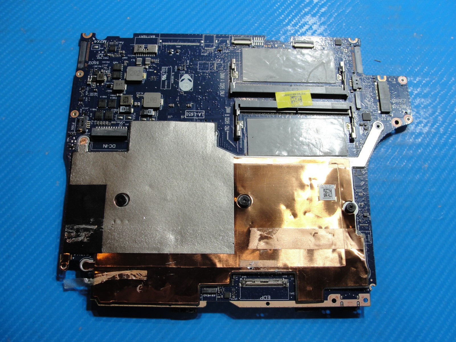 Dell Alienware M15 R7 15.6" i7-12700H 2.3GHz RTX 3070Ti 8GB Motherboard LA-L651P