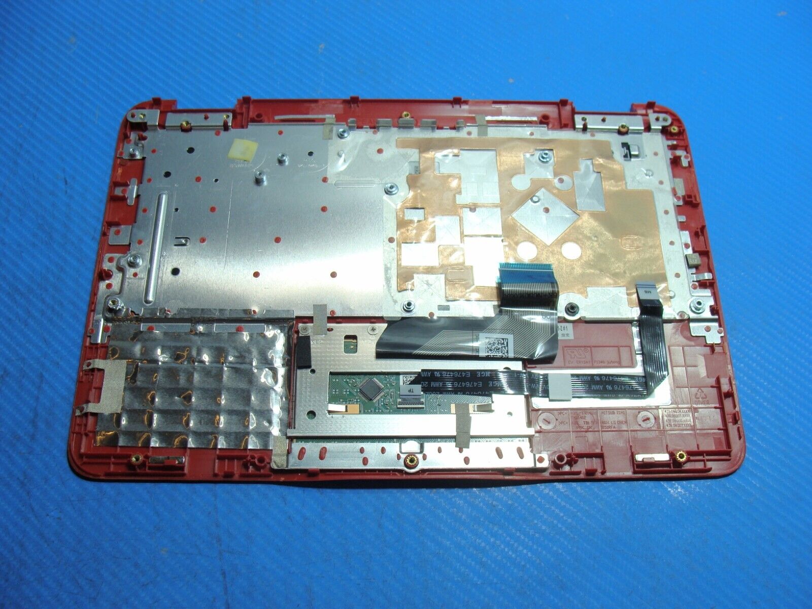 Dell Inspiron 11 3168 11.6" Genuine Palmrest w/Keyboard Touchpad Red C7C8P