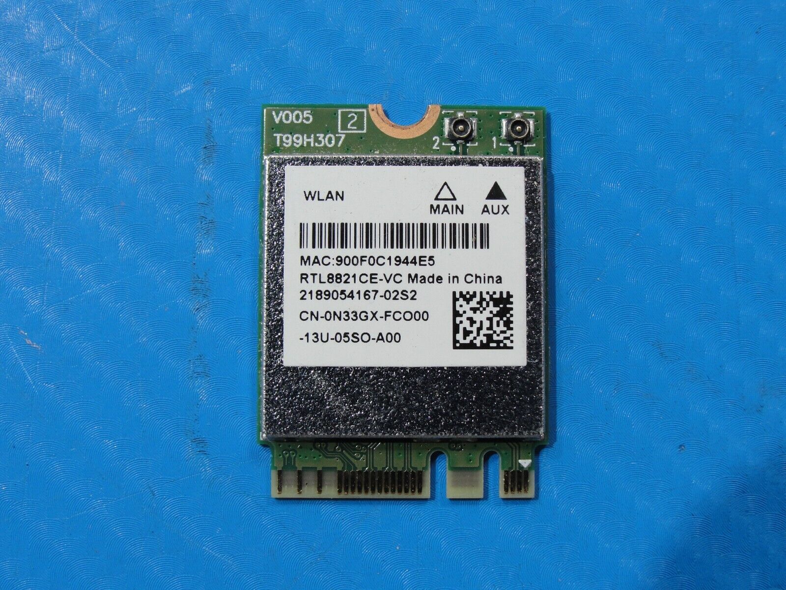Dell Inspiron 3505 15.6" Genuine Laptop WiFi Wireless Card RTL8821CE N33GX