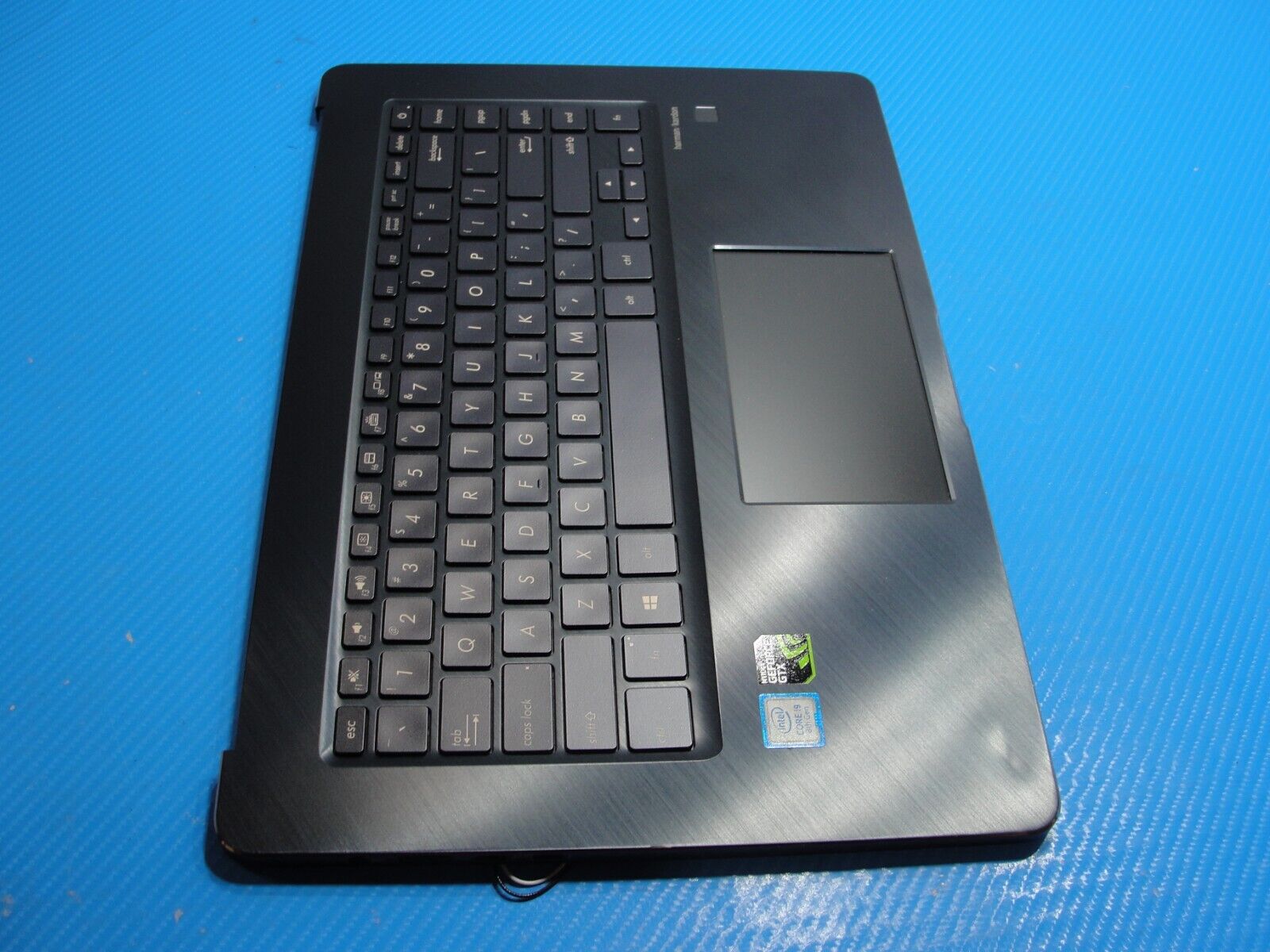 Asus Zenbook UX580G 15.6" Palmrest w/Touchpad Backlit Keyboard 13NB0I73AM0101