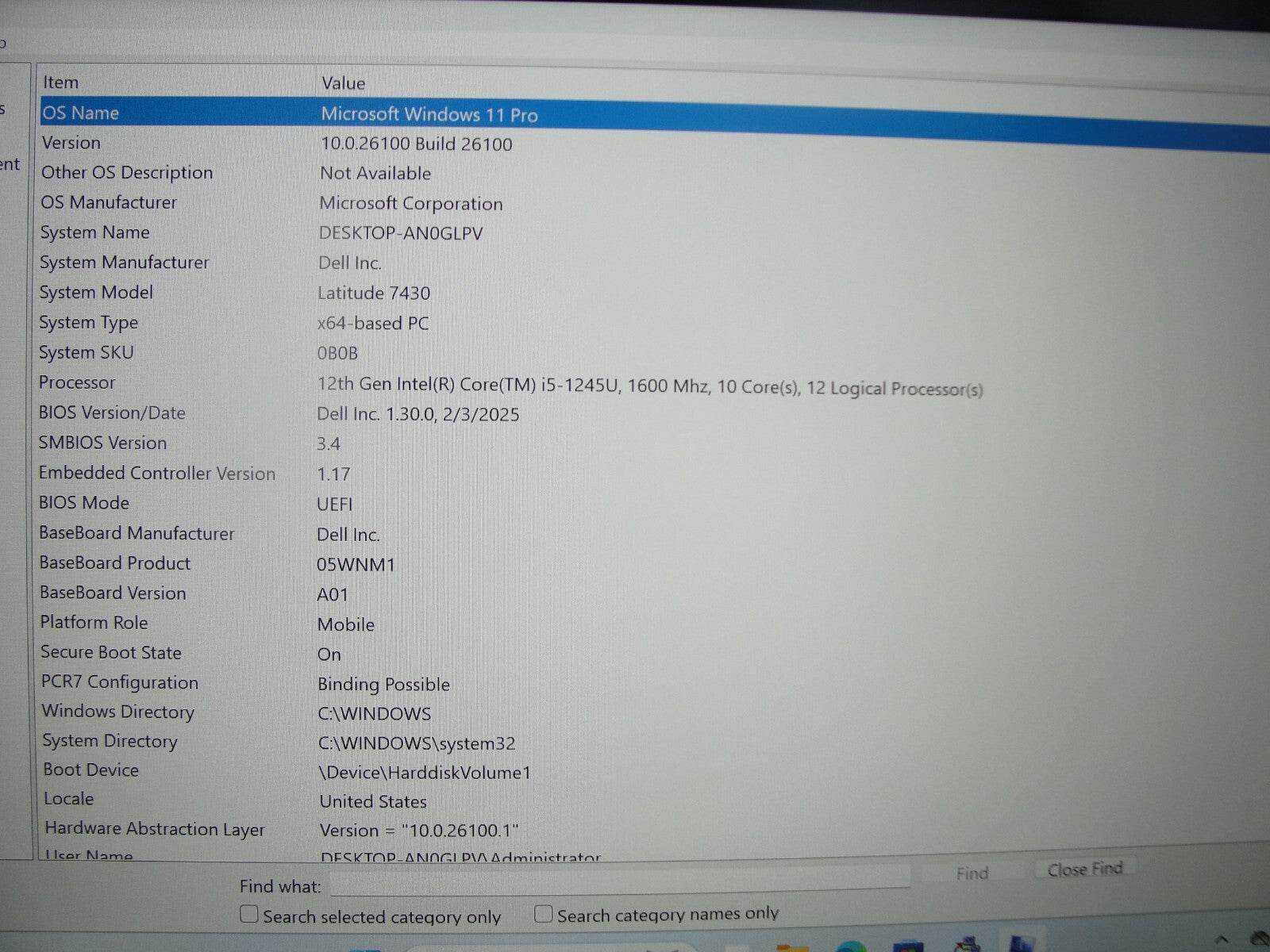Warranty Dell Latitude 7430 14”FHD Intel Core i5-1245U 1.6GHz 16GB 512GB SSD