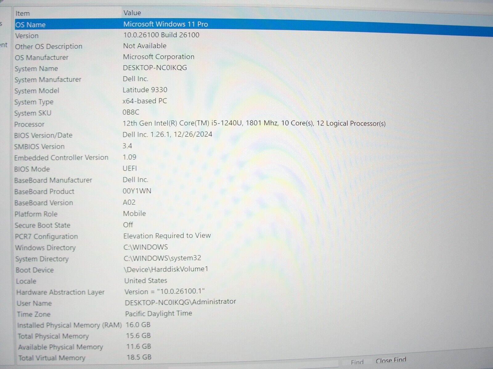 Dell Latitude 9330 2n1 13.3”WQXGA Core i5-1240U 1.8GHz 16GB SSD 256GB Warranty