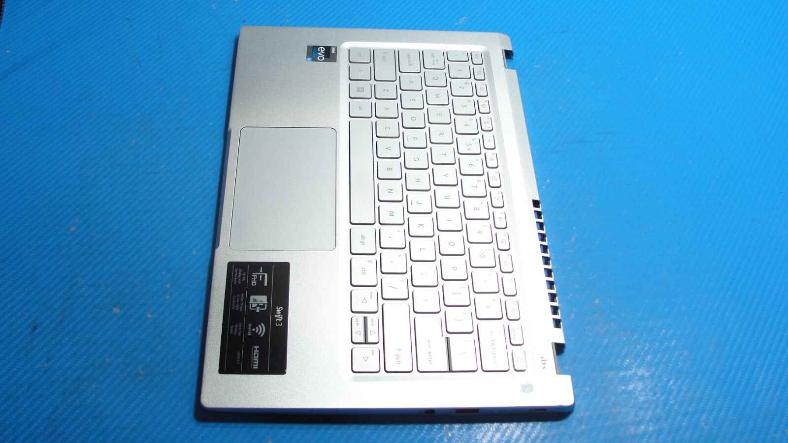 Acer Swift 3 SF314-512-52MZ 14" Genuine Palmrest w/Touchpad Keyboard Backlit
