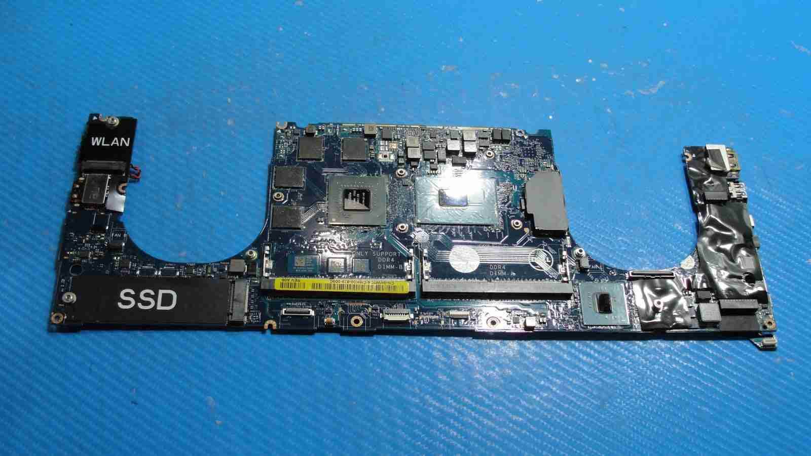 Dell Precision 15.6” 5520 i7-7820HQ 2.9GHz Nvidia M1200 4GB Motherboard HW7C4 - Gotlaptoppartss
