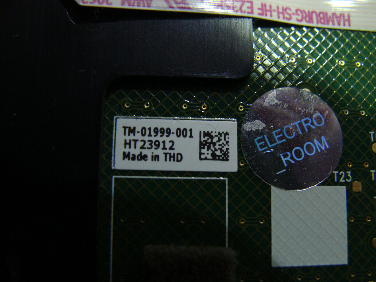 Sony VAIO SVE15125CXS 15.5" Touchpad Board w/Cable TM-01999-001 920-002123-04