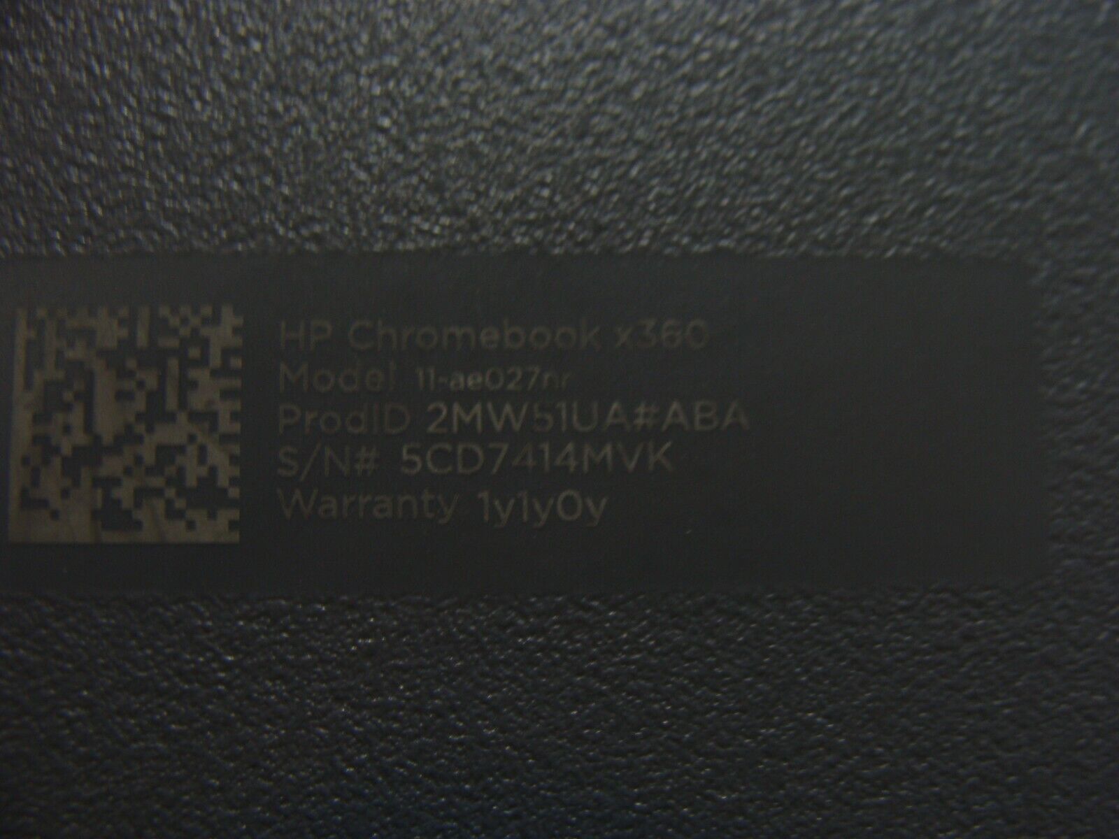 HP x360 11-ae027nr 11.6" Genuine Bottom Case Base Cover Gray 380G2TP203A