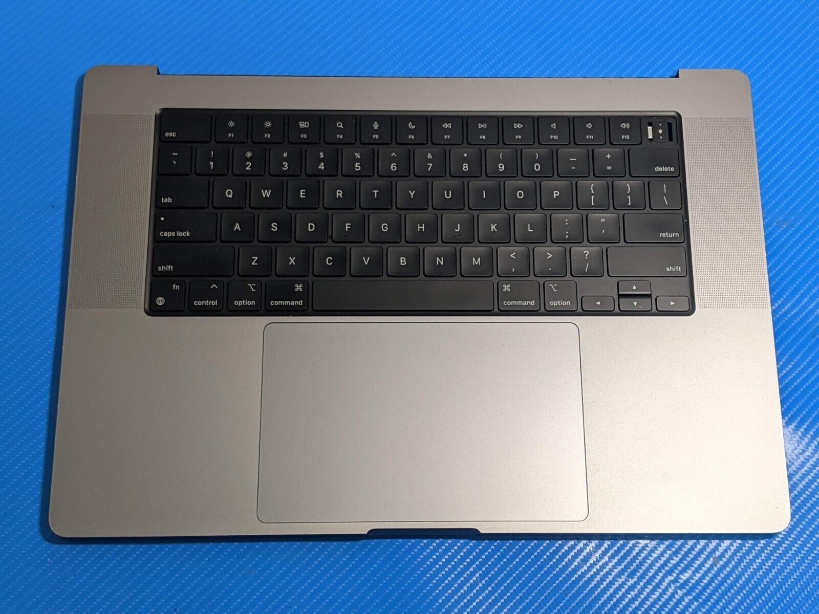 MacBook Pro A2485 16" 2021 MK1E3LL/A Top Case Palmrest w/Battery Space Gray