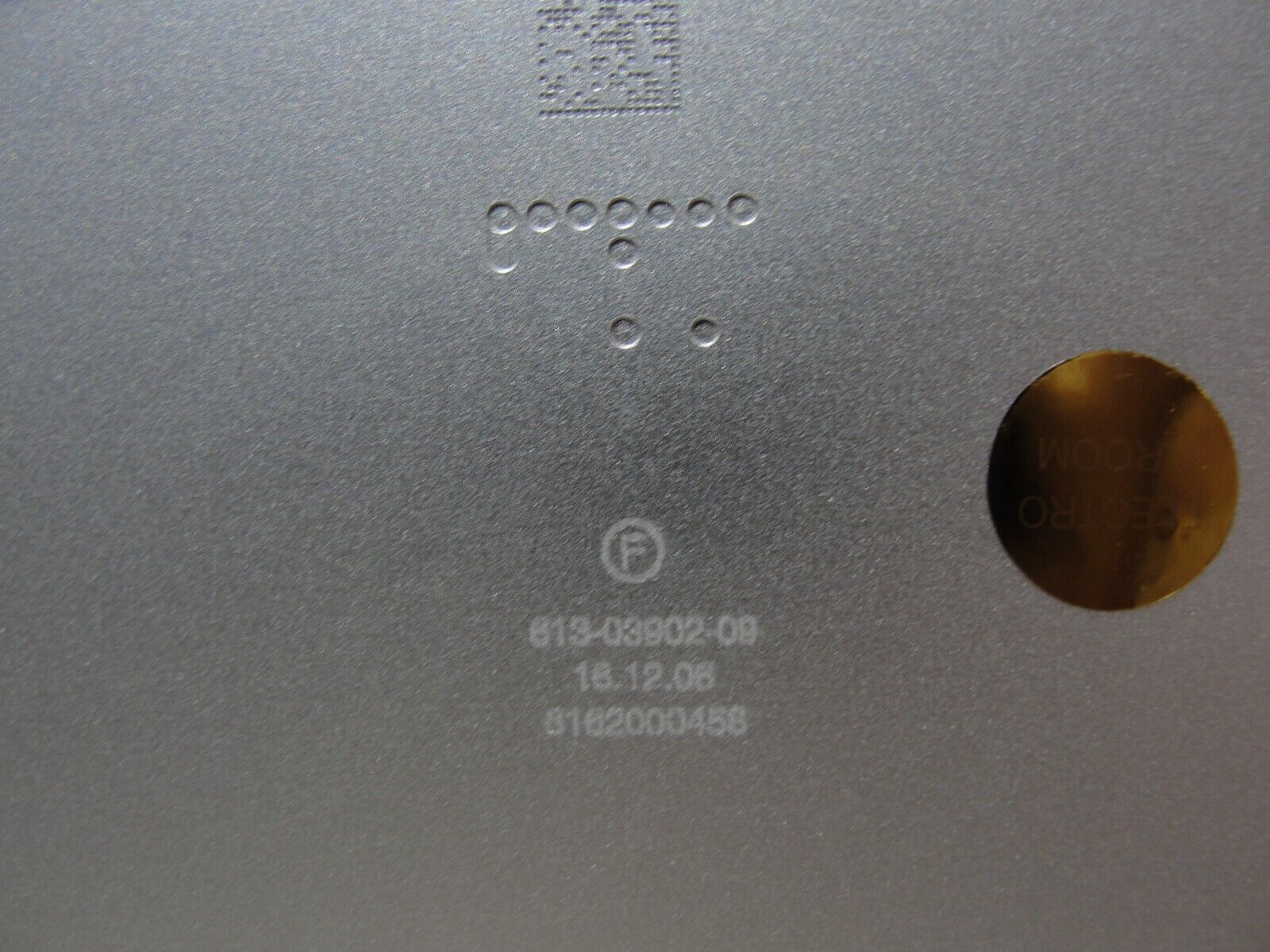 Macbook Pro 15" A1707 2017 Genuine Bottom Case Silver 613-03902-09