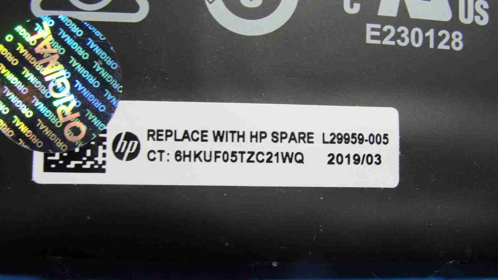 HP ChromeBook x360 14-da0011dx 11.55V 60.9Wh 5011mAh Battery L29959-005 SY03XL - Gotlaptoppartss