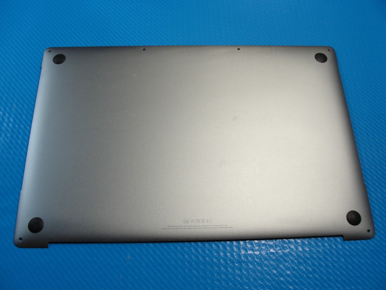 MacBook Pro A1990 15" Mid 2018 MR932LL/A Bottom Case Space Gray 923-02509