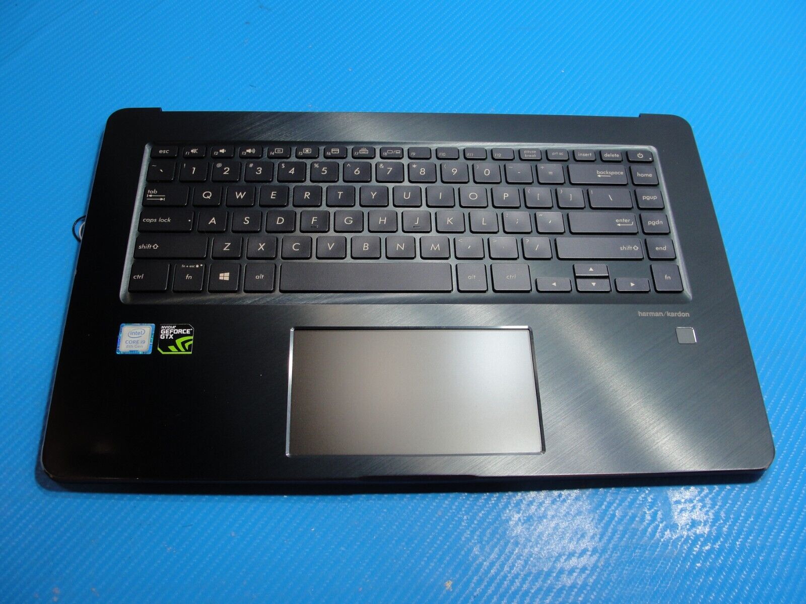 Asus Zenbook UX580G 15.6" Palmrest w/Touchpad Backlit Keyboard 13NB0I73AM0101