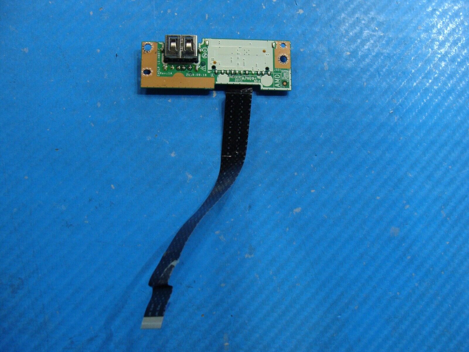 Acer Aspire 5 15.6" A515-43 Genuine Laptop USB Port Board w/Cable LS-H801P