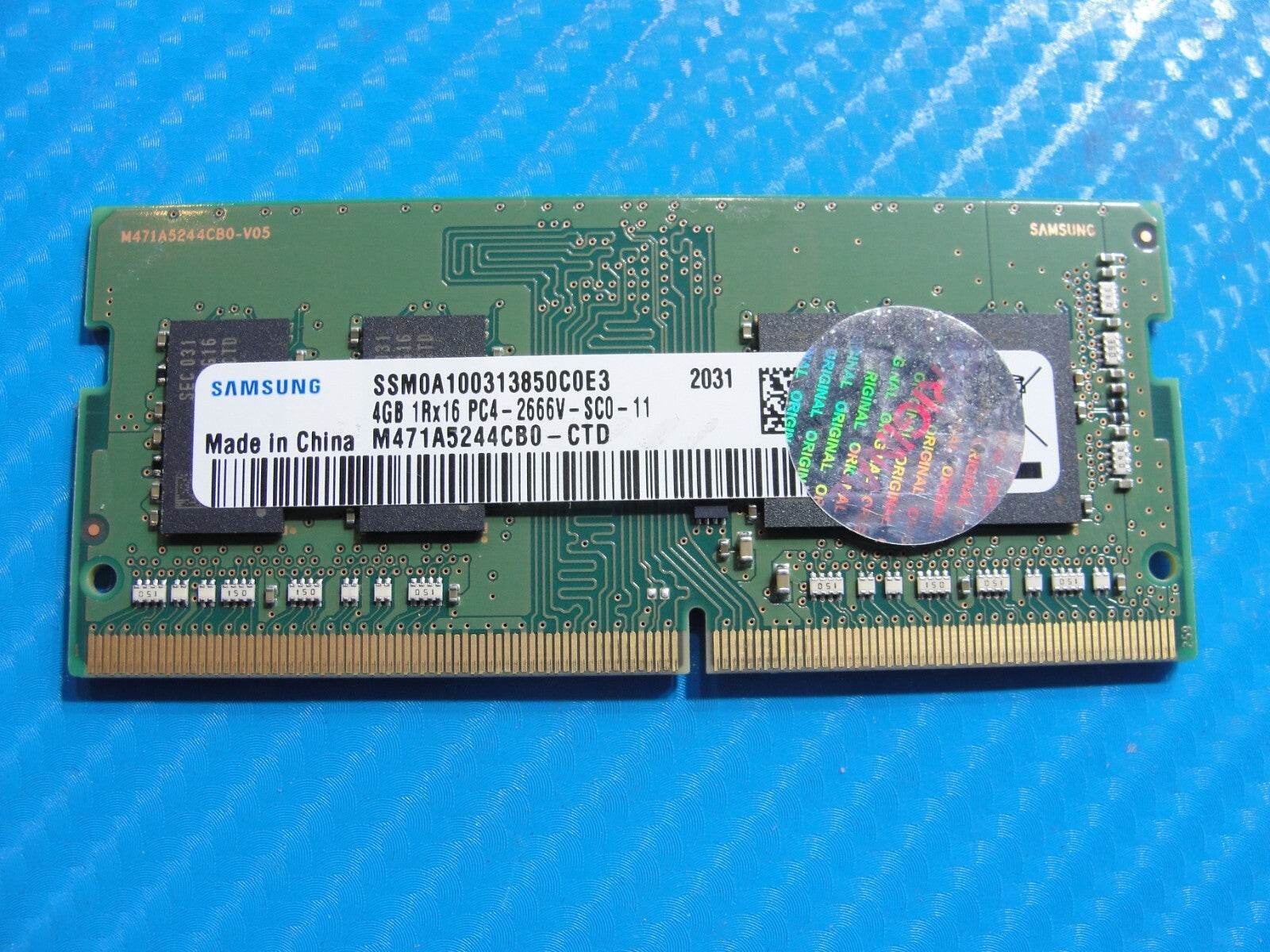 Asus X512DA Samsung 4GB 1Rx16 PC4-2666 Memory RAM SO-DIMM M471A5244CB0-CTD