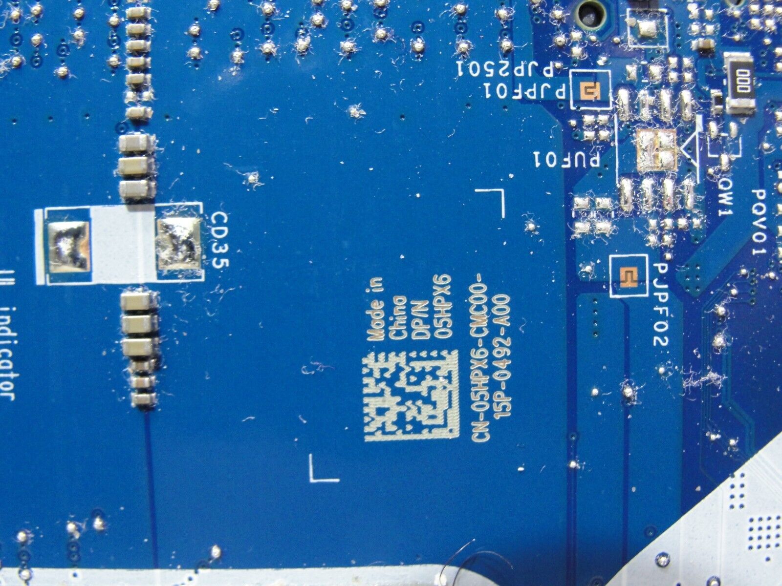 Dell Inspiron 3505 15.6" OEM AMD Ryzen 5 3450U 2.1GHz Motherboard LA-K001P 5HPX6
