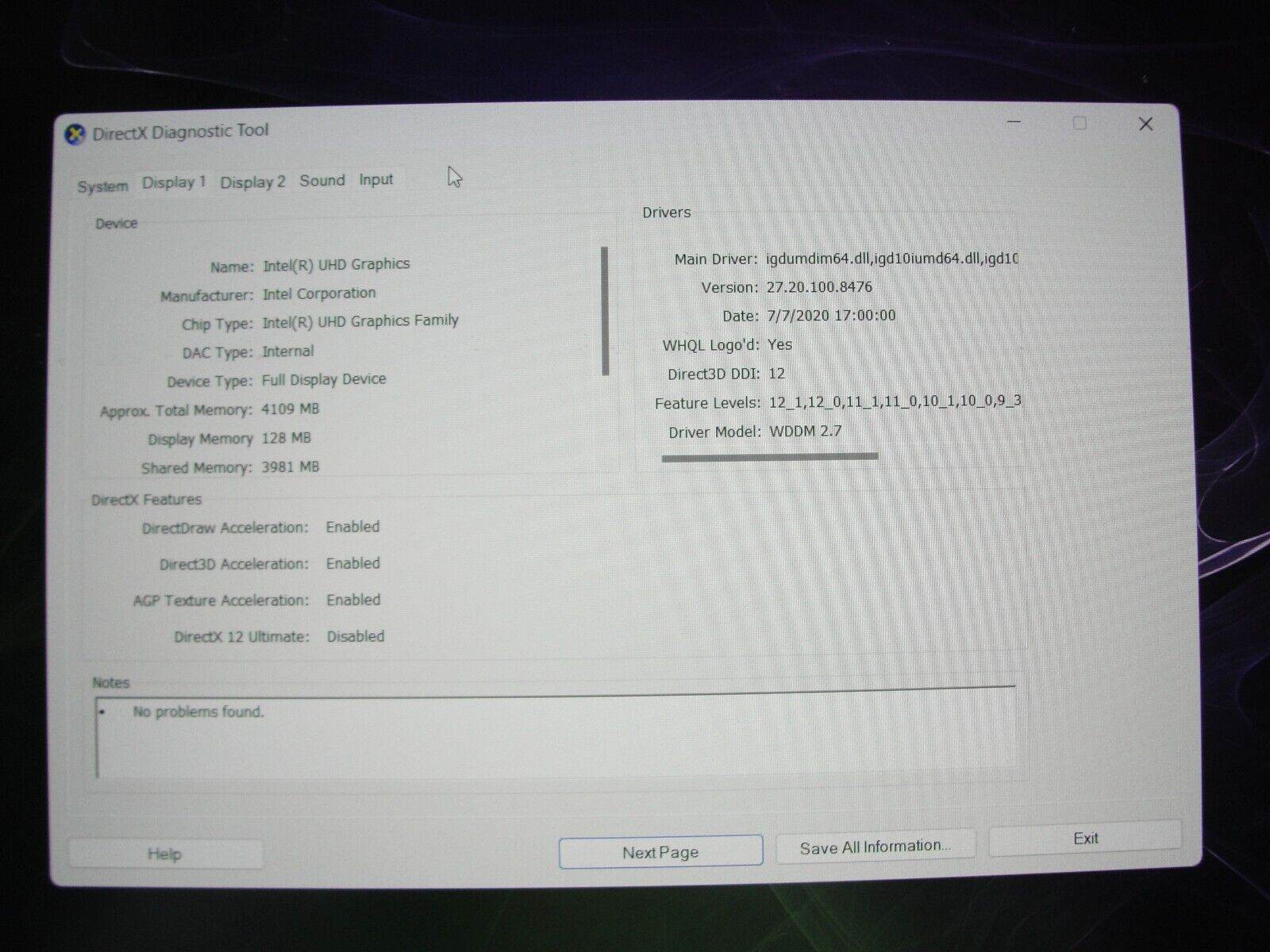 HP Pavilion Gaming 16-A0032DX 16.1” FHD Core i5-10300H 2.5GHz 8GB  SSD 512GB