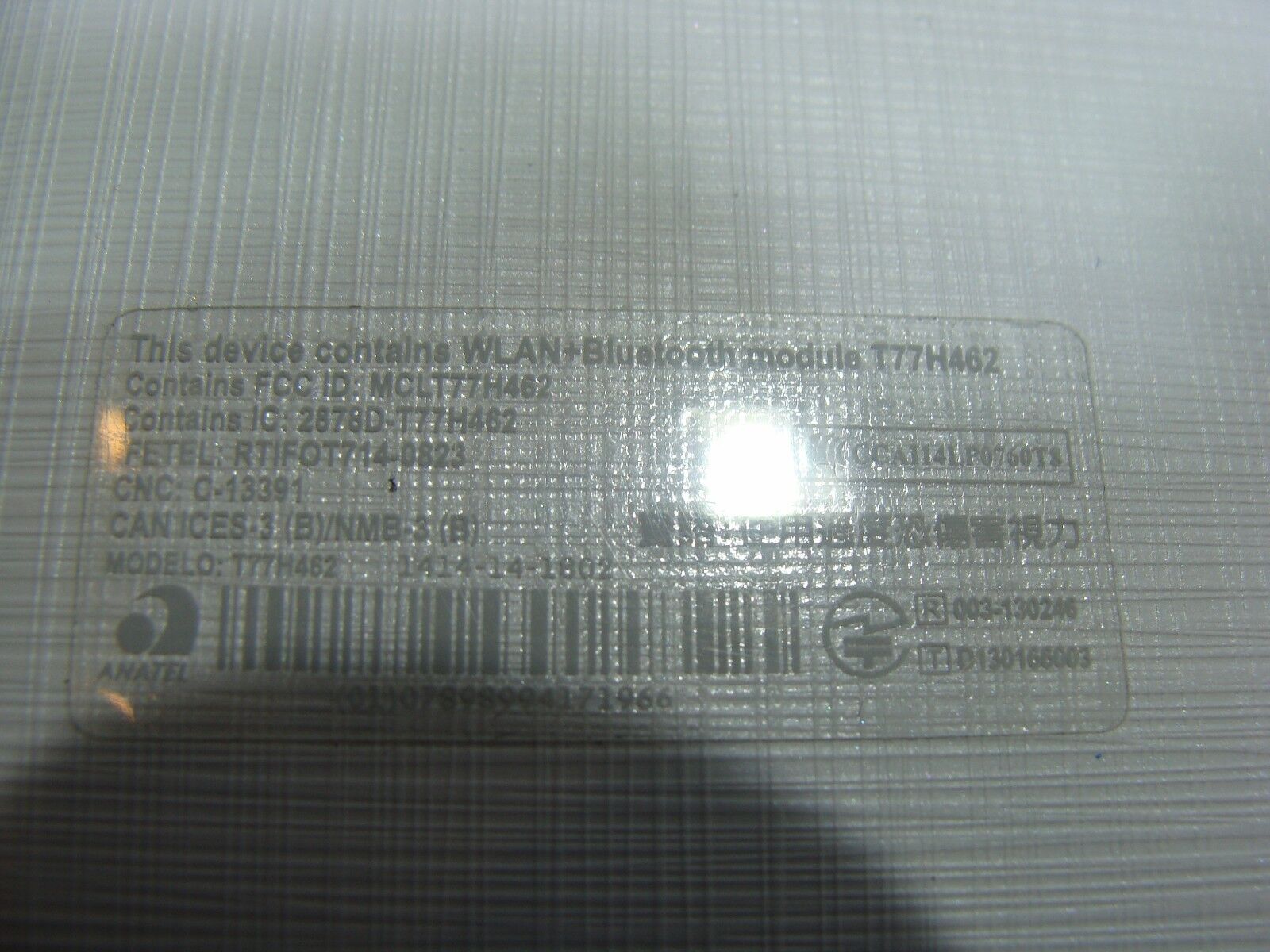 Acer Aspire Switch 10 E SW3-013 10.1" White LCD Back Cover 13NM-25A050