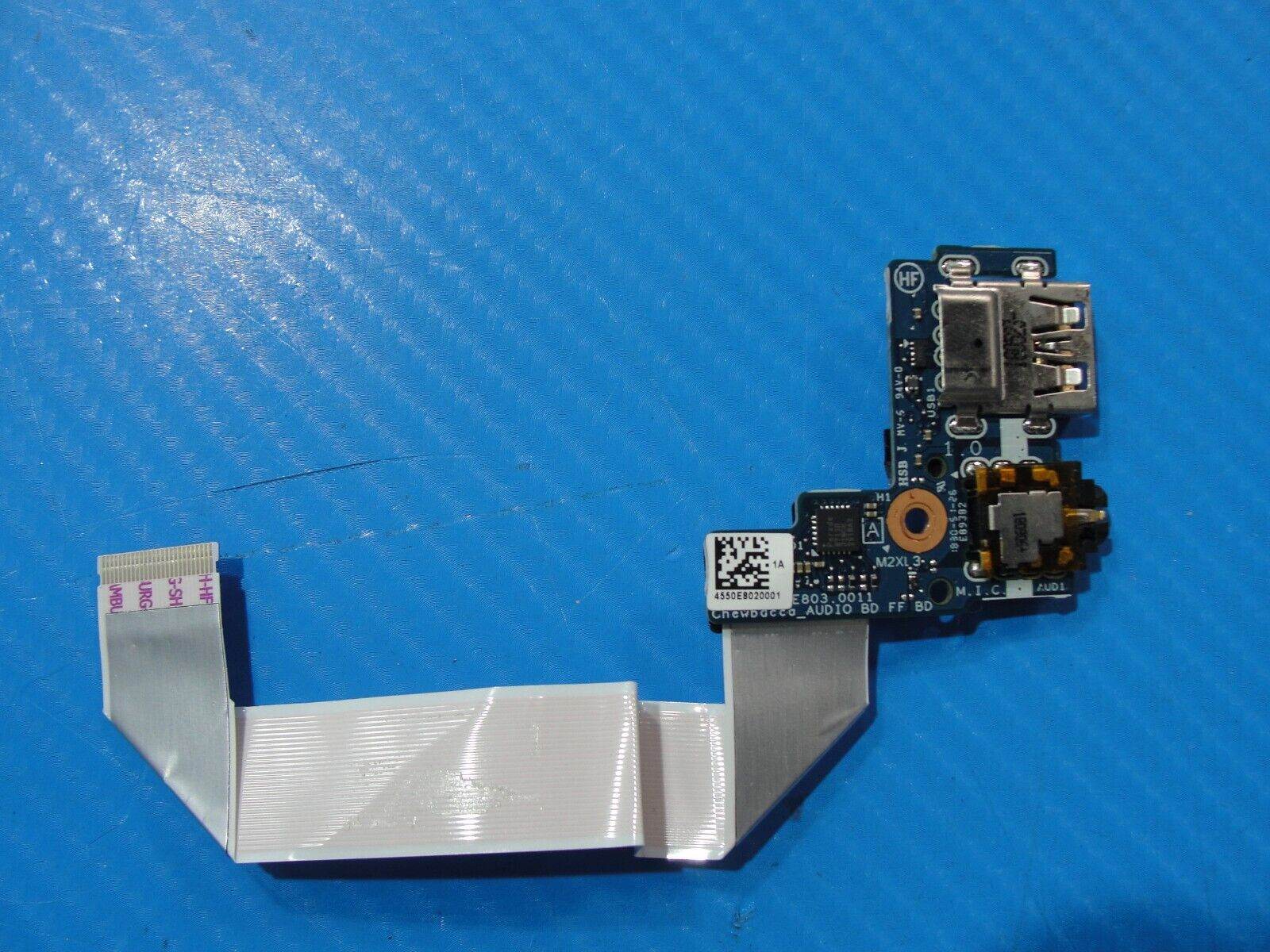 HP Pavilion x360 14” 14m-cd0001dx OEM USB Audio Board w/Cable 455.0E802.0001