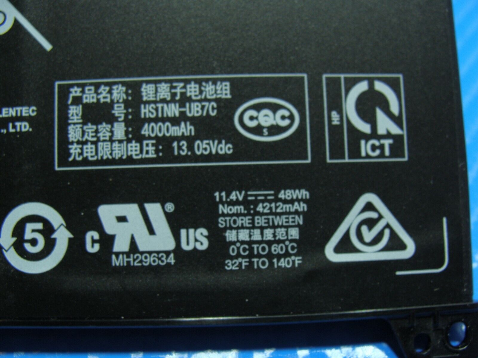 HP ProBook 450 G5 15.6" Genuine Battery 11.4V 48Wh 4210mAh RR03XL 851610-855