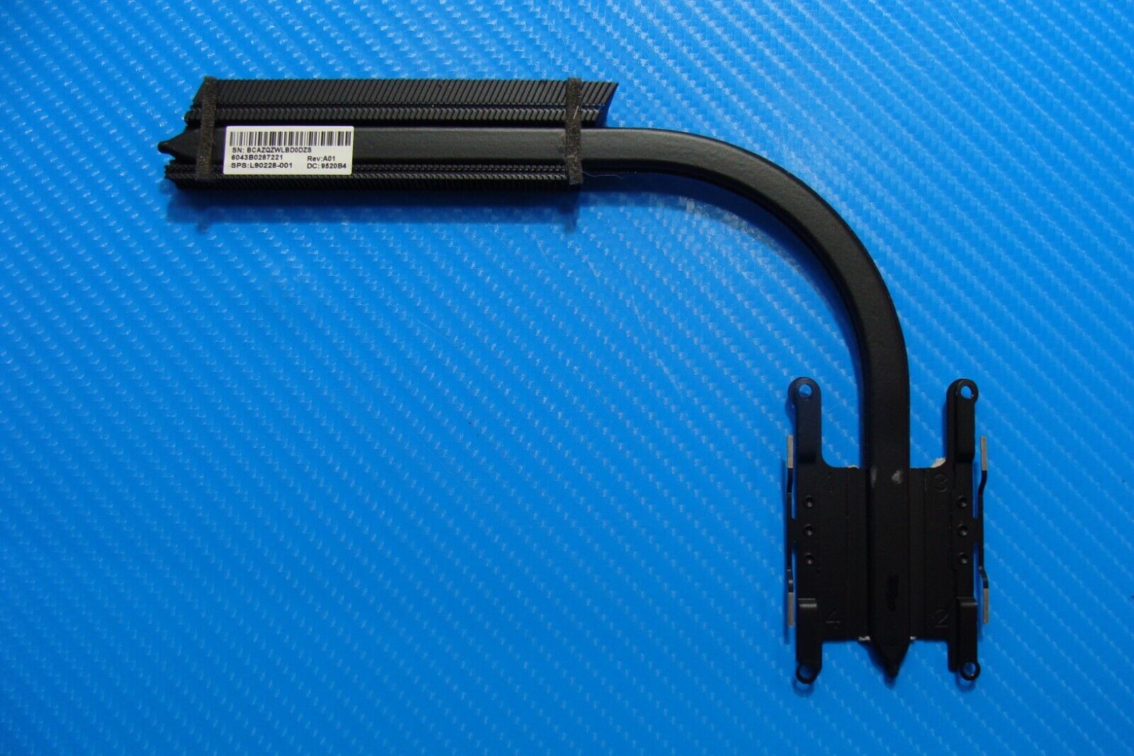 HP 17-by4633dx 17.3" Genuine Laptop CPU Cooling Heatsink L90228-001 6043B0287221