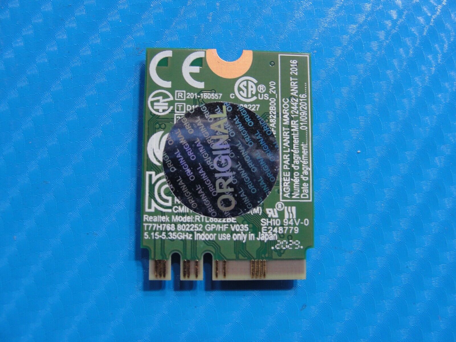 Lenovo IdeaPad S340-15API 15.6" Genuine WiFi Wireless Card RTL8822BE 01AX712