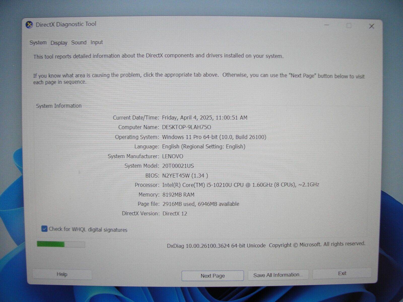 Lenovo ThinkPad T14s Gen 1 14” FHD Intel Core i5-10210U 1.6GHz 8GB SSD 256GB