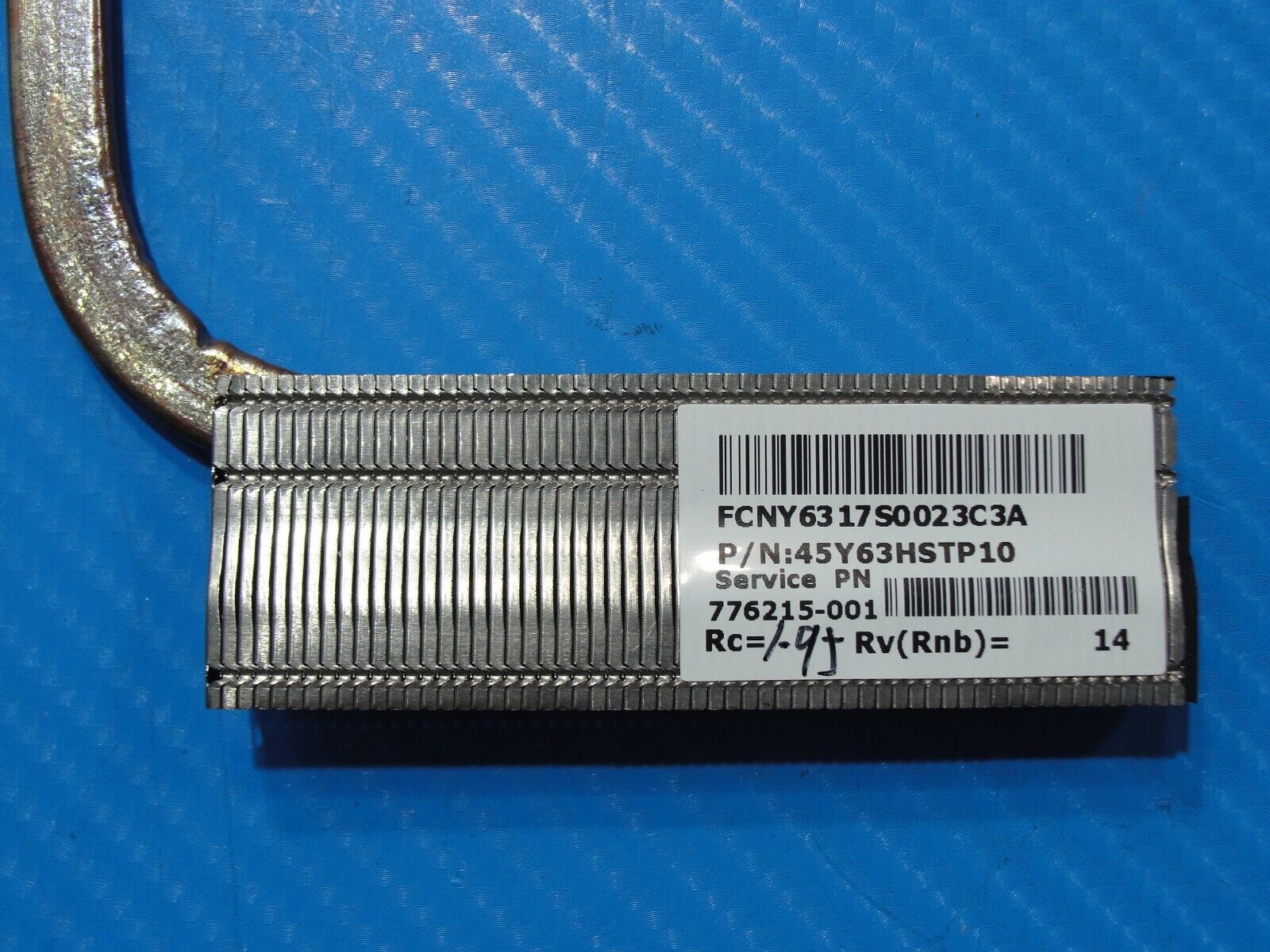 HP ENVY x360 15-u011dx 15.6" Genuine CPU Cooling Heatsink 776215-001 45Y63HSTP10