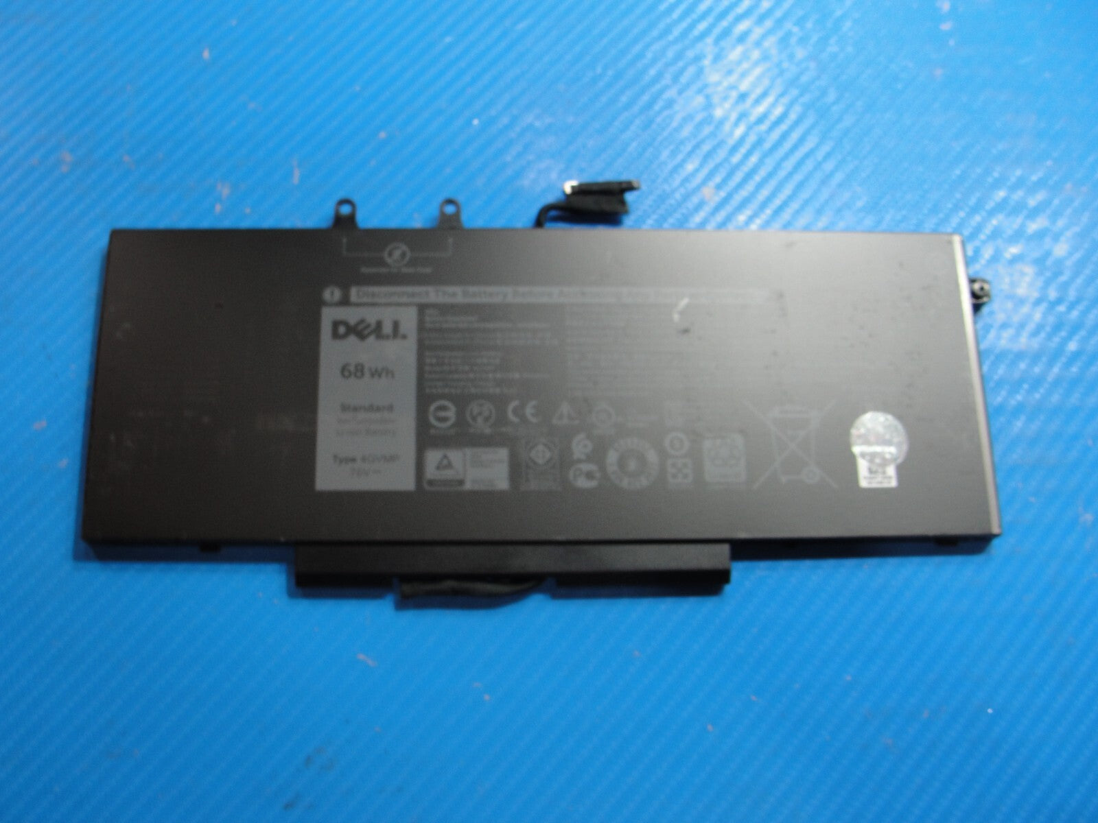Dell Precision 15.6" 3540 OEM Battery 7.6V 68Wh 8500mAh 4GVMP 9JRYT Excellent