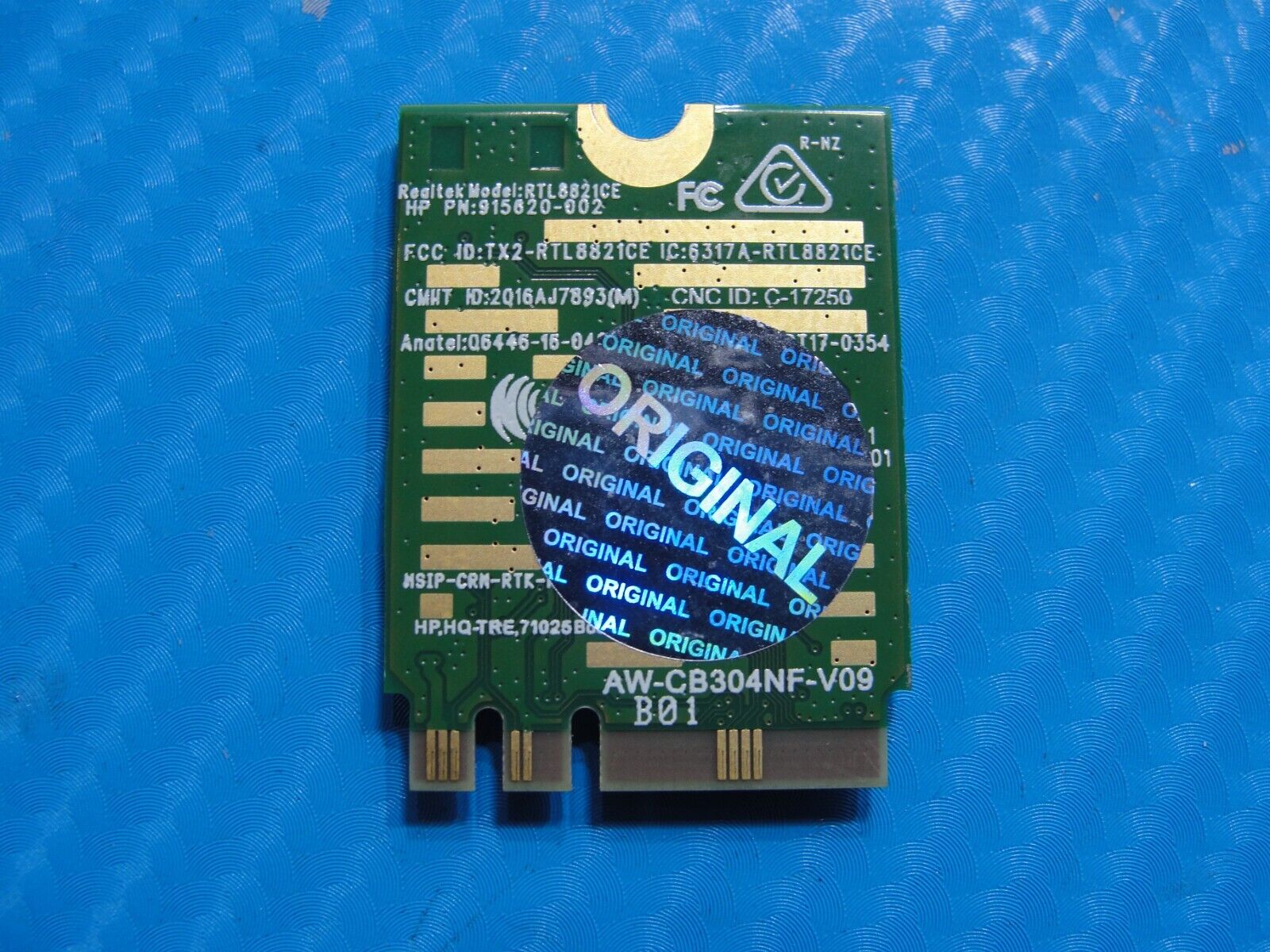 HP 15-dy1024wm 15.6" Genuine WiFi Wireless Card RTL8821CE 915620-002