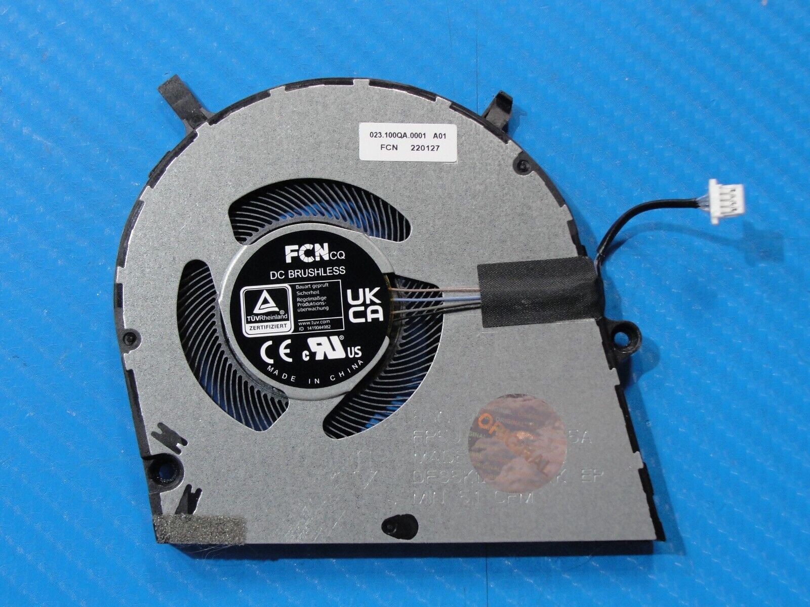 Dell Inspiron 14 7425 2-in-1 14" Genuine Laptop CPU Cooling Fan 023.100QA.0001