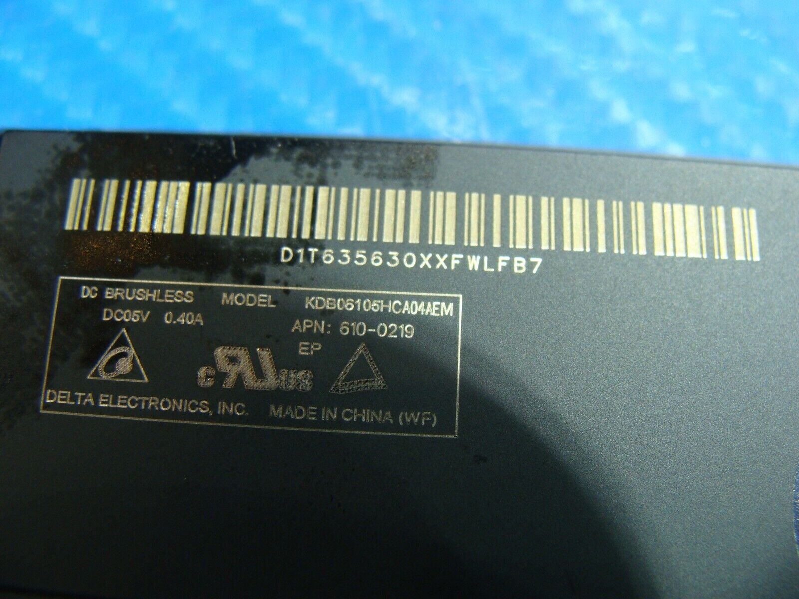 MacBook Pro 15" A1398 Mid 2015 MJLQ2LL/A MJLT2LL/A Right Fan 923-00536 610-0219