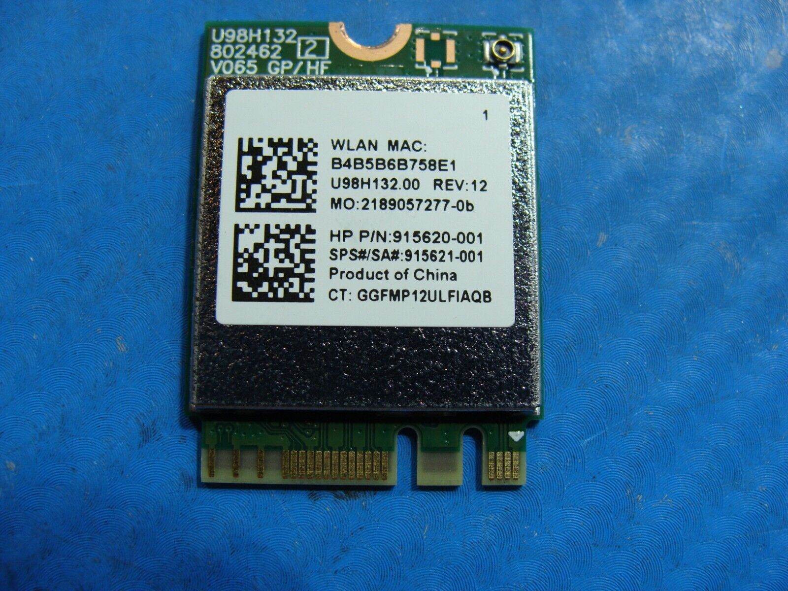 HP 15.6” 15z-gw000 Genuine Laptop WiFi Wireless Card RTL8821CE 915620-001