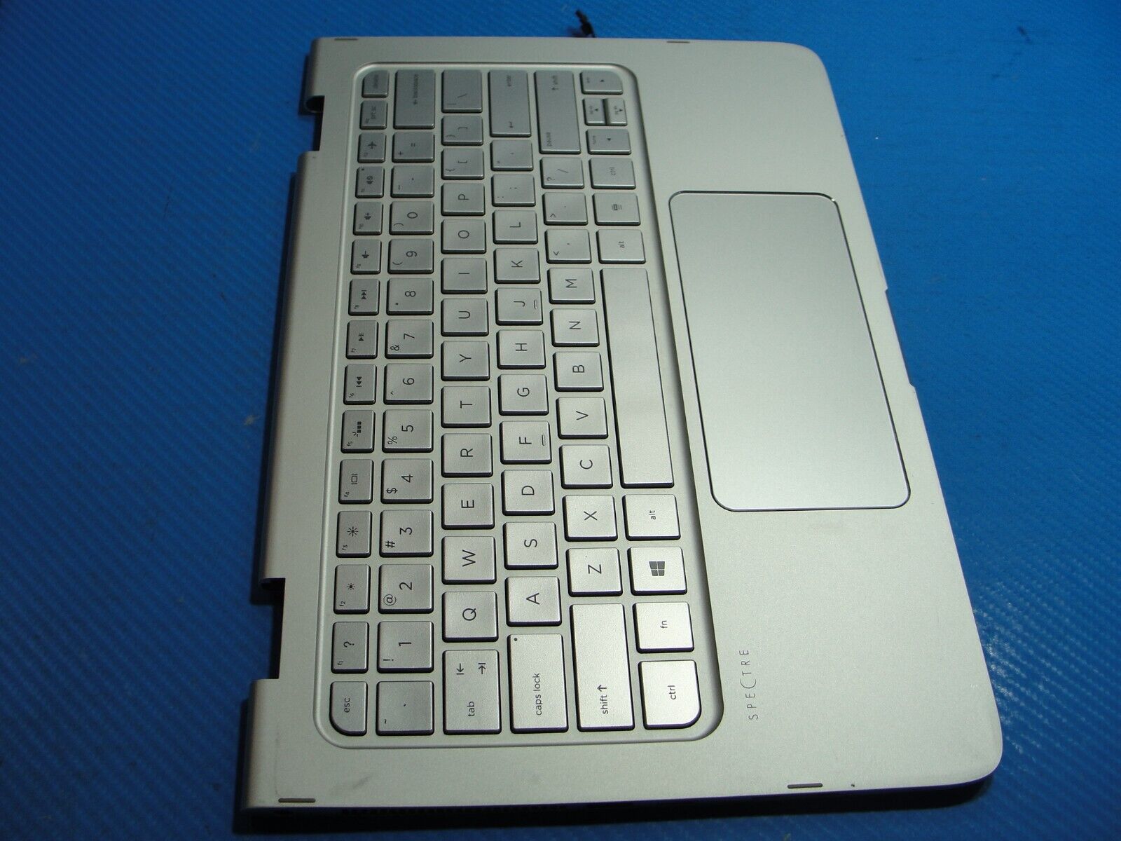 HP Spectre x360 13-4101dx 13.3" Genuine Palmrest w/Touchpad Keyboard BL