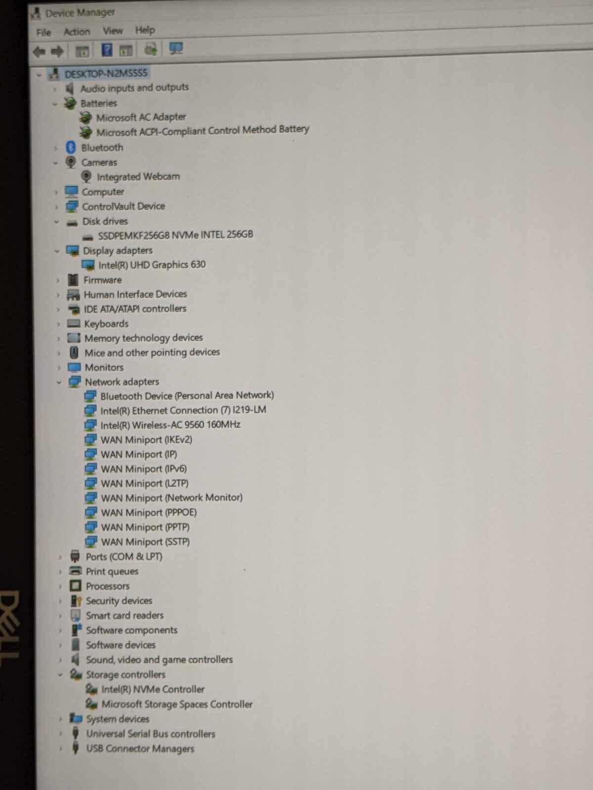 Dell Latitude 5501 15.6" FHD Intel i5-9400H 2.5GHz 32GB 256GB SSD W11P +Charger