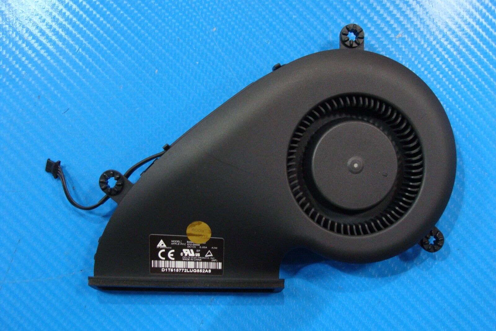 iMac 21.5" A1418 Late 2015 MK442LL/A Genuine CPU Cooling Fan 923-00563 610-00006