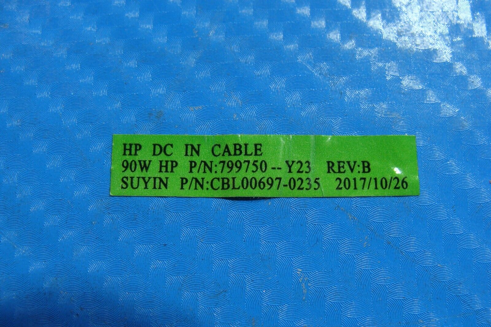 HP Pavilion 15-cc130tx 15.6" DC IN Power Jack w/Cable 799750-Y23