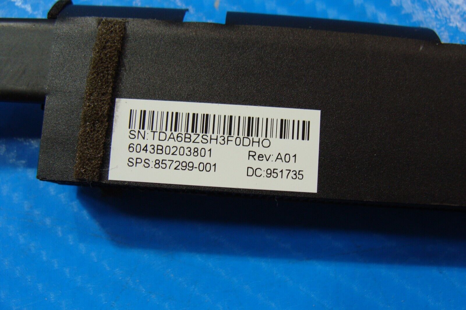 HP ENVY m7-u109dx 17.3" Genuine CPU Cooling Heatsink 857299-001 6043B0203801