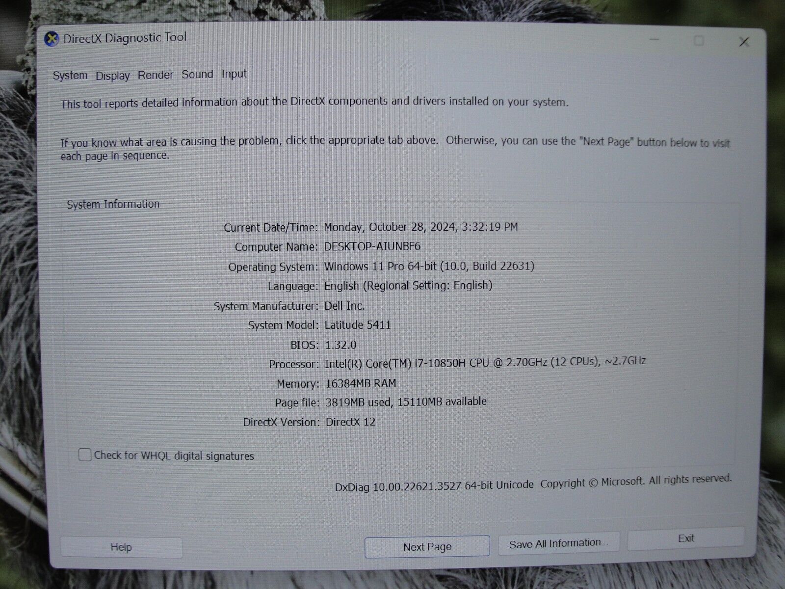 Dell Latitude 5411 14
