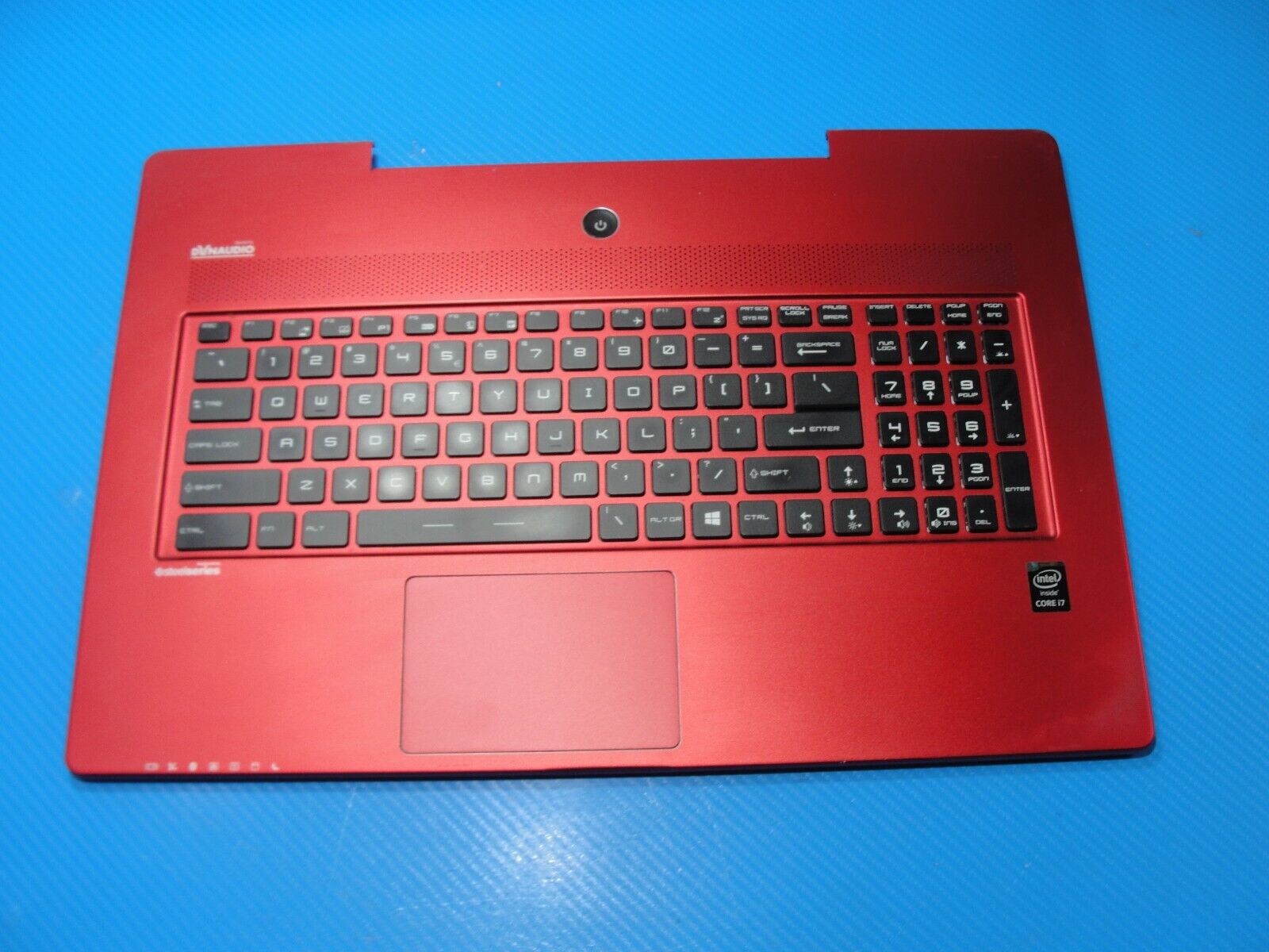MSI GS70 Stealth Pro 2QE 17.3" Genuine Palmrest w/Touchpad Keyboard 772C615HG0
