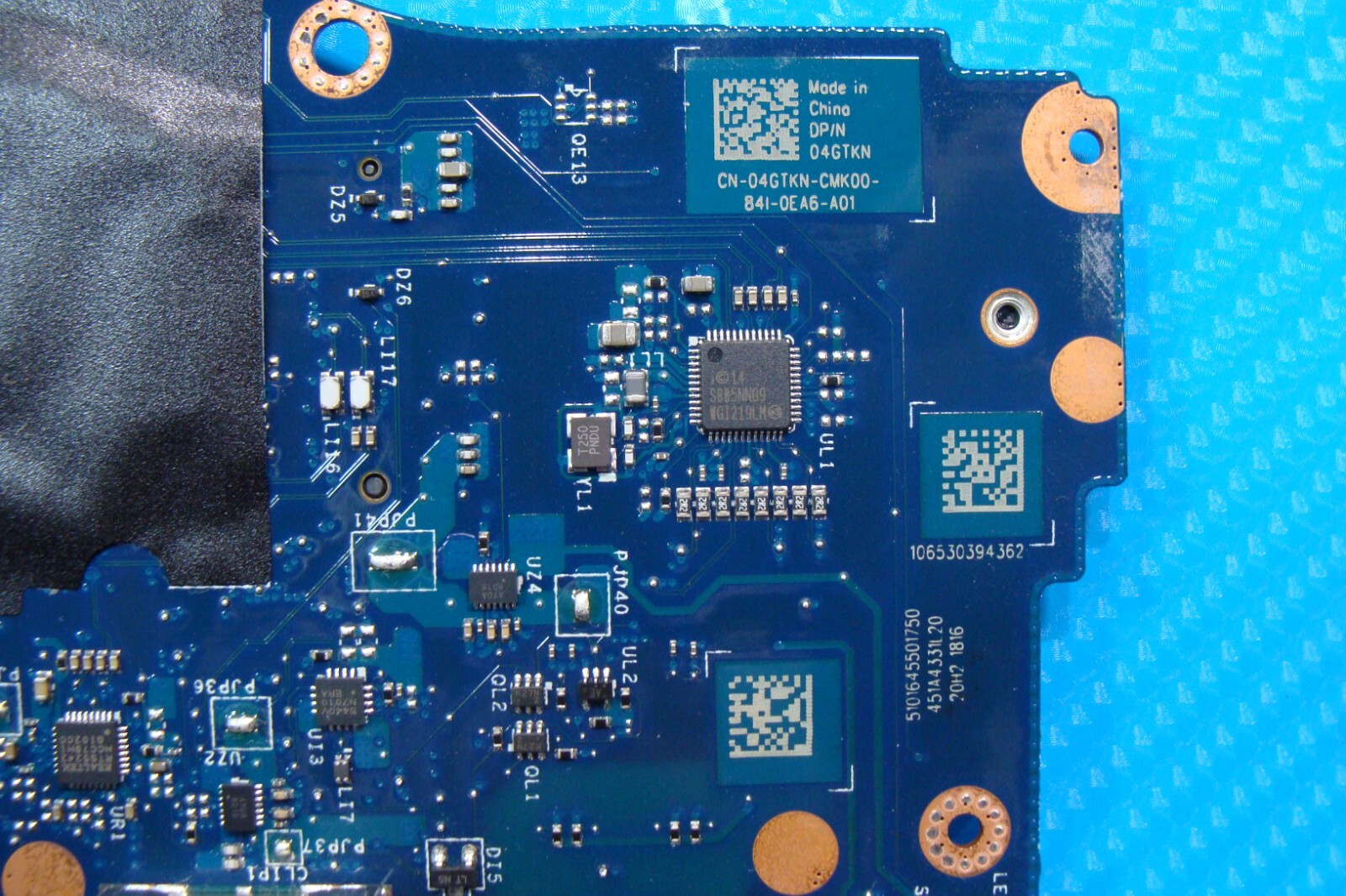 Dell Latitude 7480 14" Intel i7-6600u 2.6GHz Motherboard LA-E131P 4GTKN
