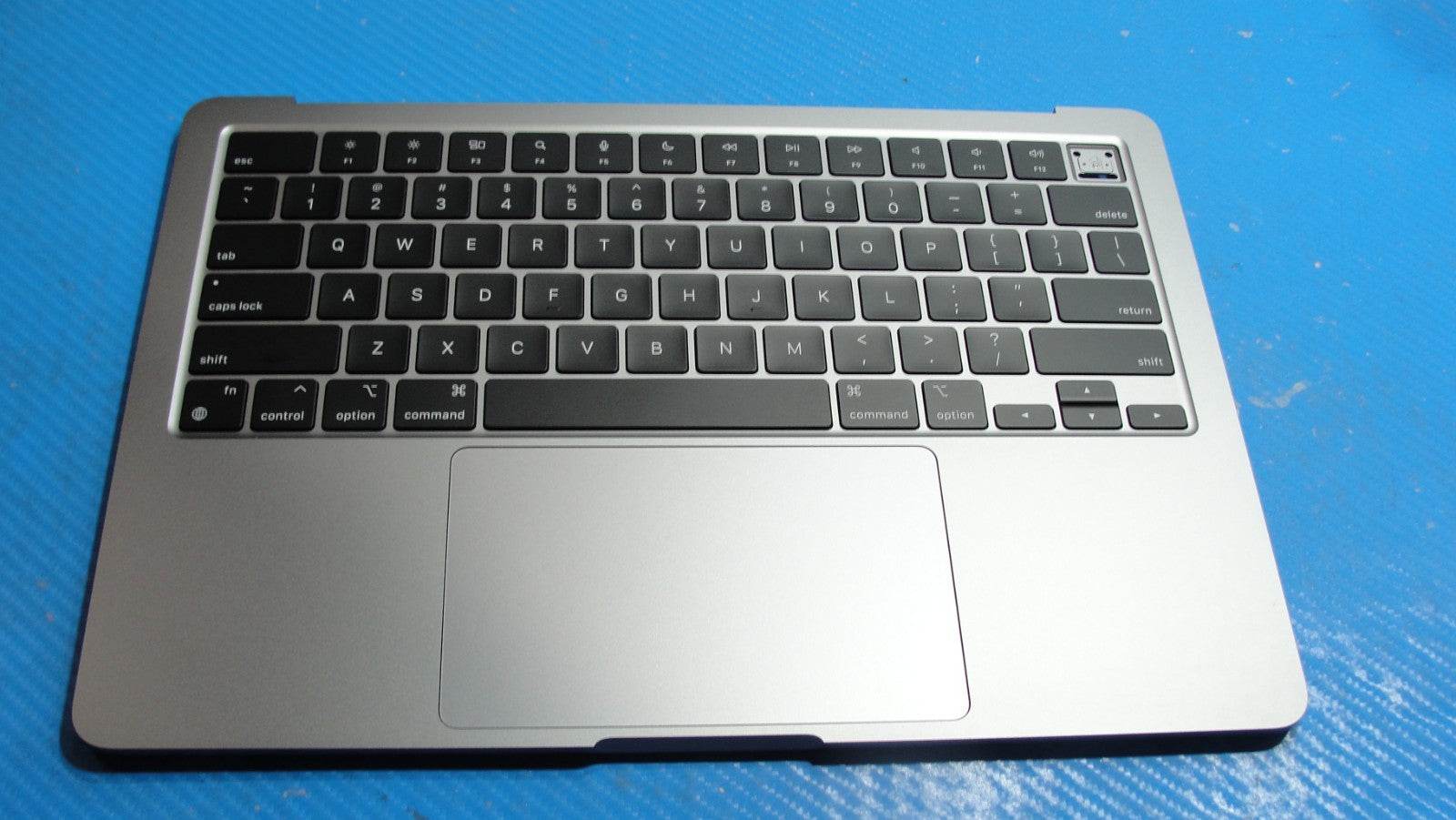 Macbook Air 13” A3113 2024 MRXV3LL/A Top Case Palmrest w/Battery Gray Grade A - Gotlaptoppartss