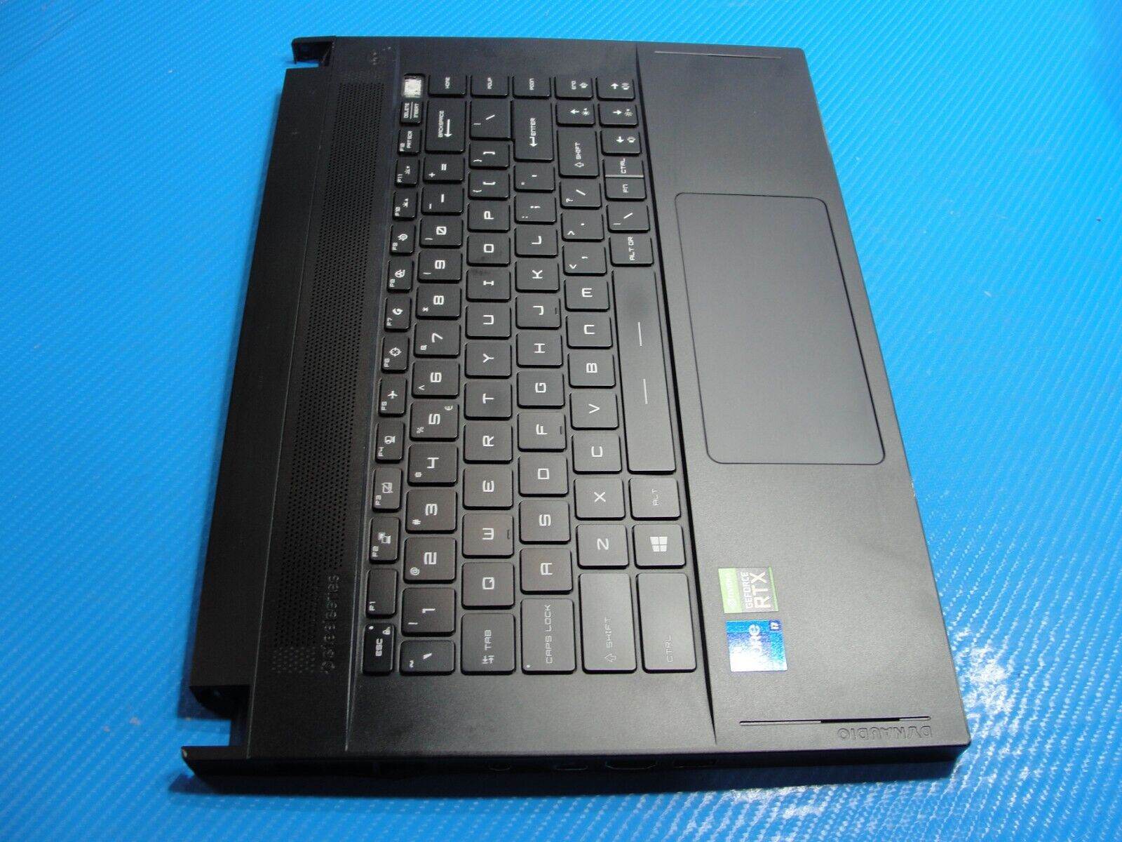 MSI Creator 15.6” 15 A11UE-491US Palmrest w/TouchPad BL Keyboard 3076V4C212Y31