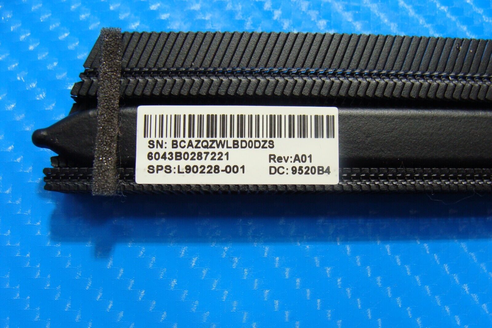 HP 17-by4633dx 17.3" Genuine Laptop CPU Cooling Heatsink L90228-001 6043B0287221