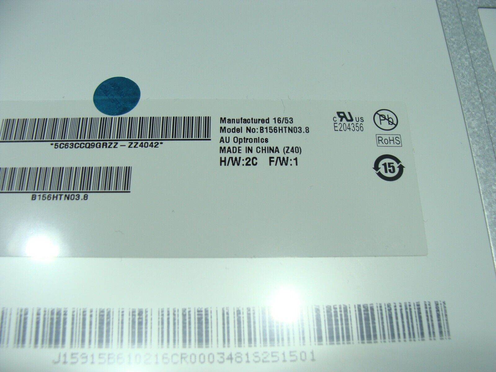 Asus 15.6” X556UQ-NH71 OEM Laptop AU Optronics Matte FHD LCD Screen N156HTN03.8