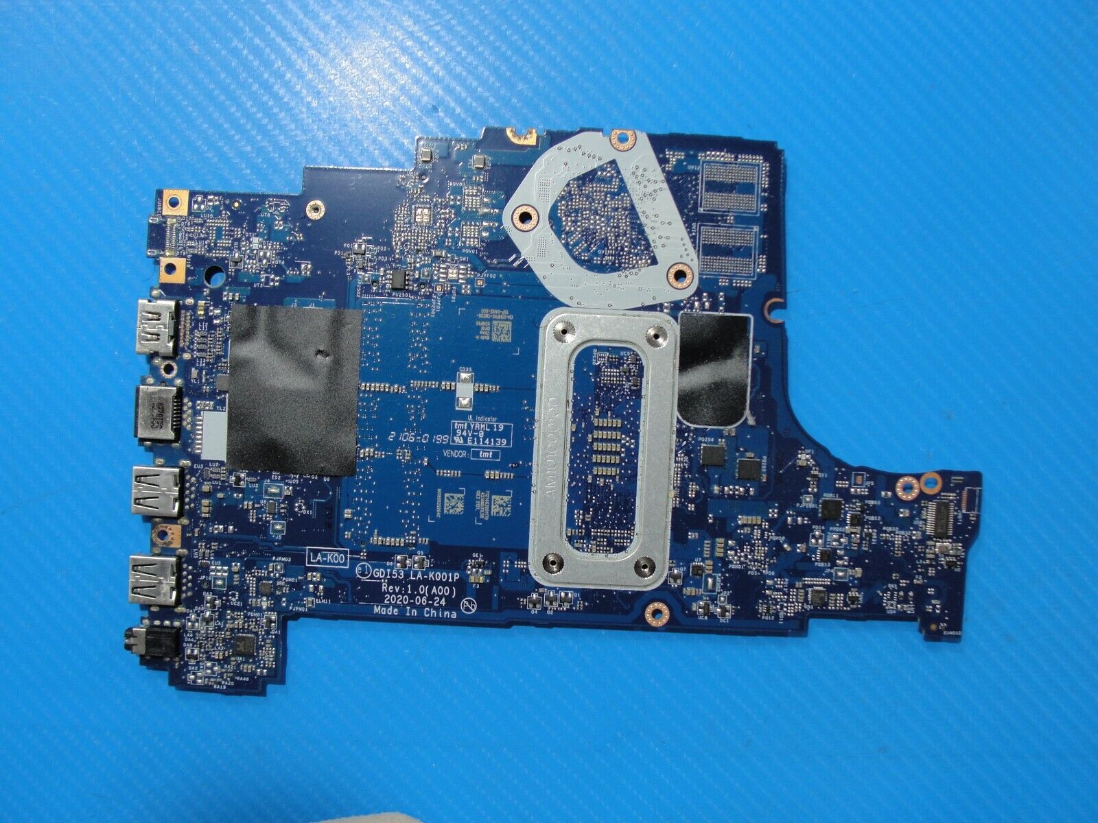 Dell Inspiron 3505 15.6" OEM AMD Ryzen 5 3450U 2.1GHz Motherboard LA-K001P 5HPX6