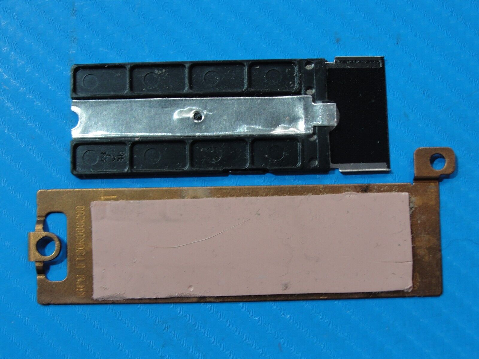 Dell Latitude 7520 15.6" Genuine SSD Thermal Heatsink Brackets 917H8 GFF10