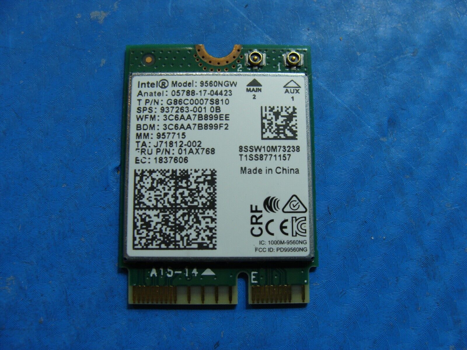 Acer Nitro 5 AN515-53-55G9 15.6" Wireless WiFi Card 9560NGW 937263-001 01AX768