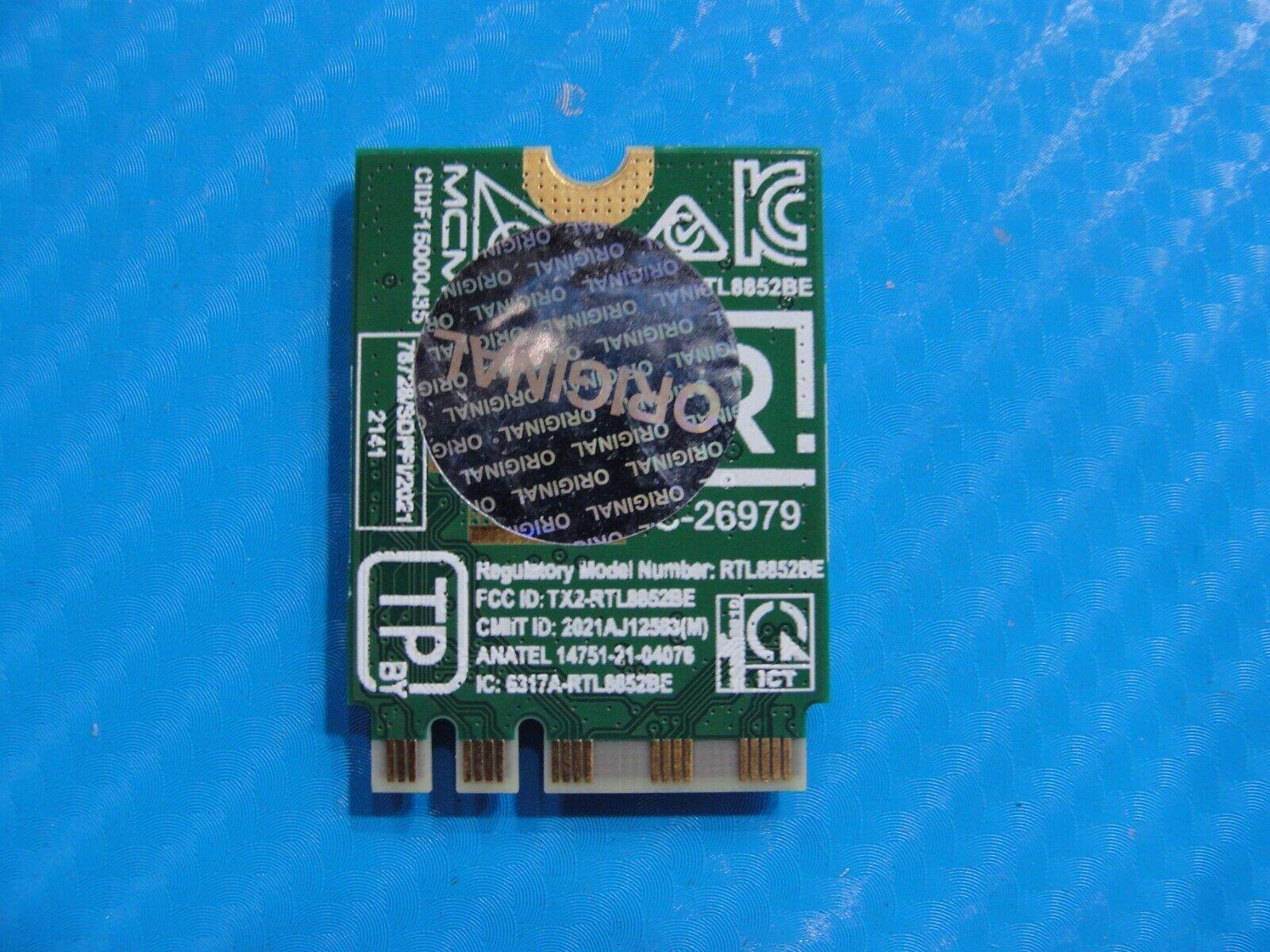 HP 15.6” 15-fc0093dx Genuine Laptop WiFi Wireless Card RTL8852BE N26140-002