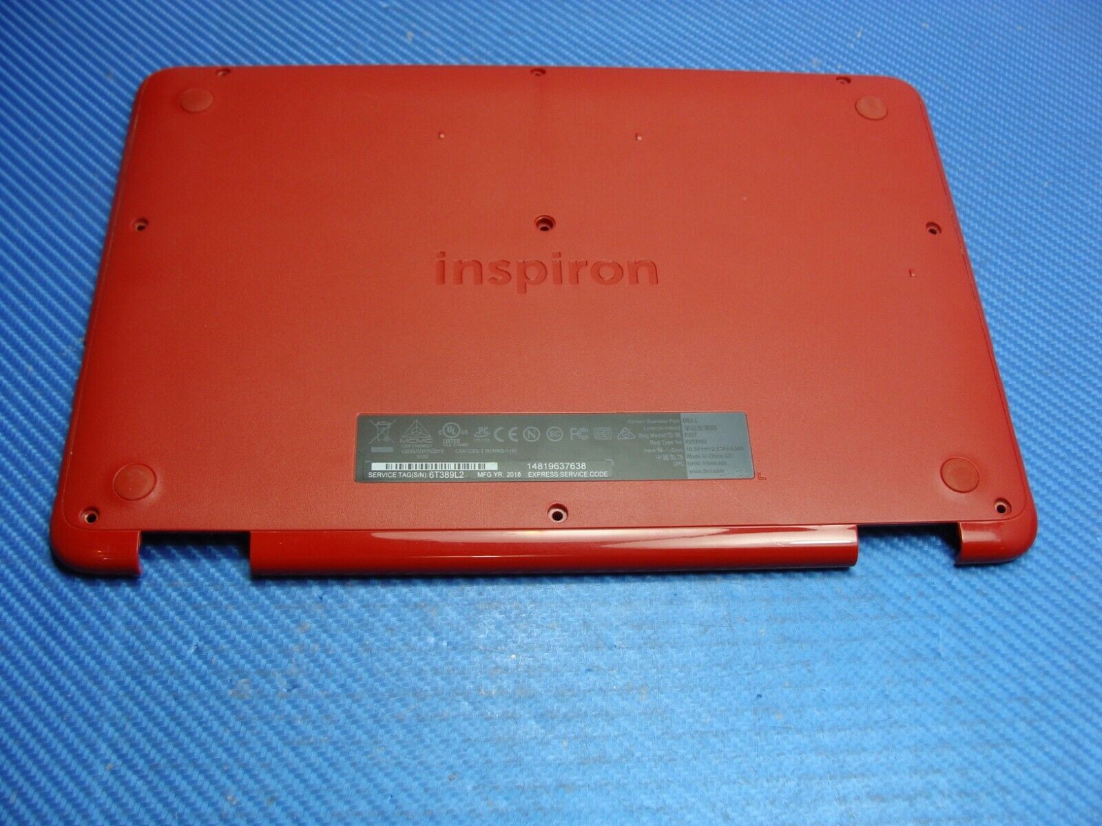 Dell Inspiron 11.6" 11 3185 Genuine Laptop Bottom Case VF00V 460.0DW0E.0001